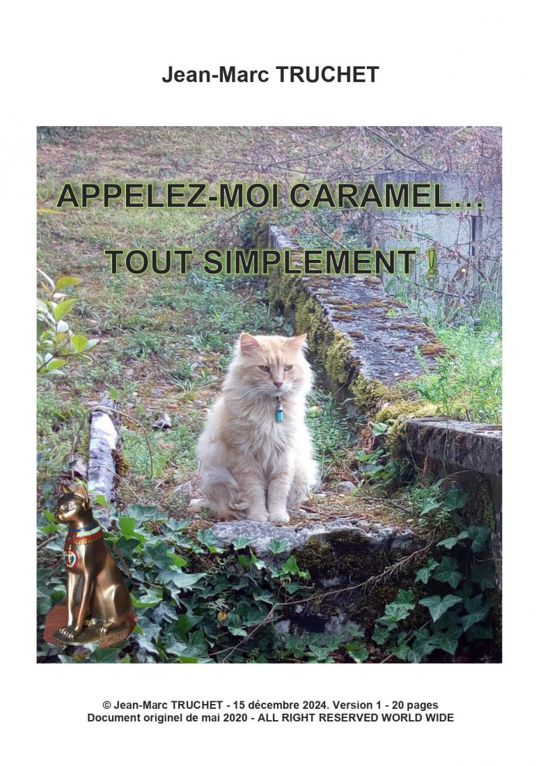 APPELEZ-MOI CARAMEL… TOUT SIMPLEMENT !