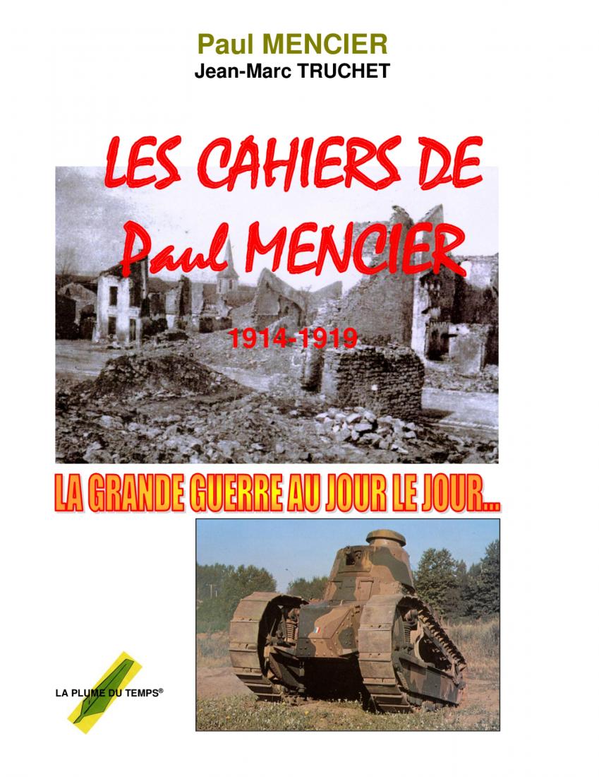 LES CAHIERS DE Paul MENCIER